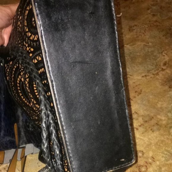 Black leather Inge Sport bag - Picture 4 of 9